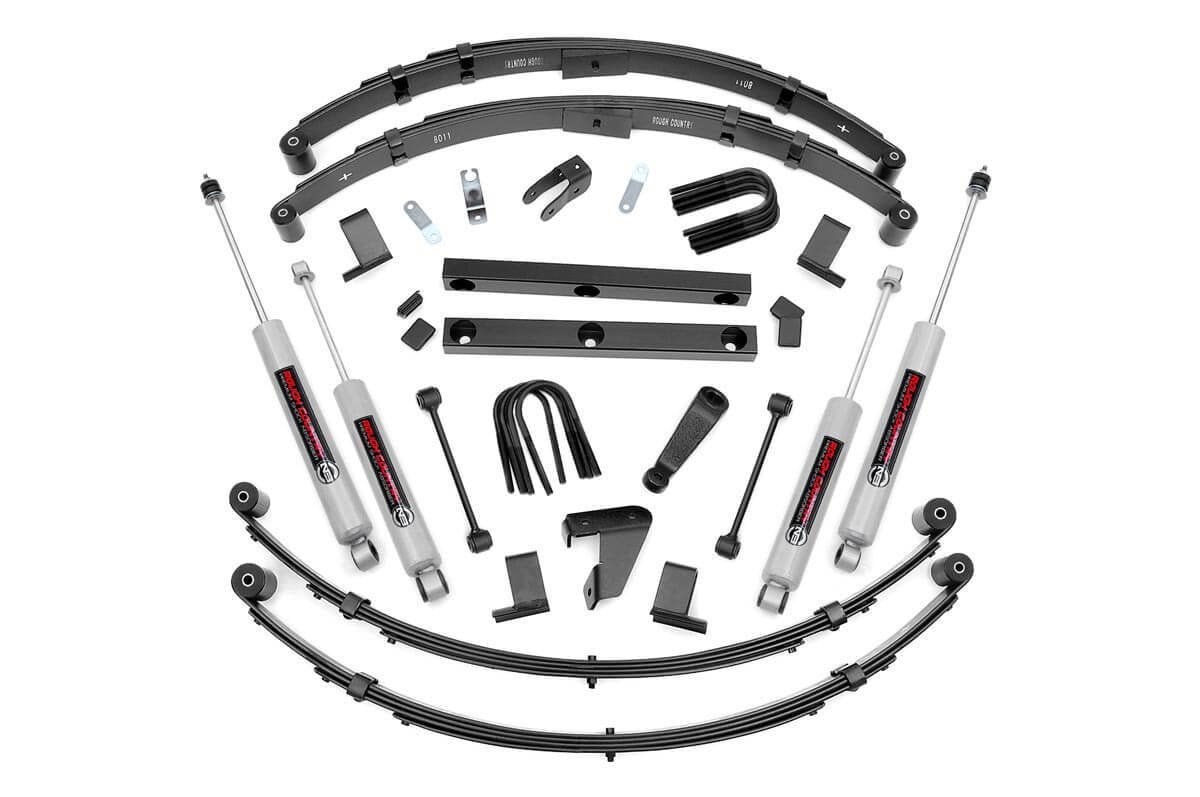 Jeep Wrangler Suspension Lift Kit - Rough Country - 4